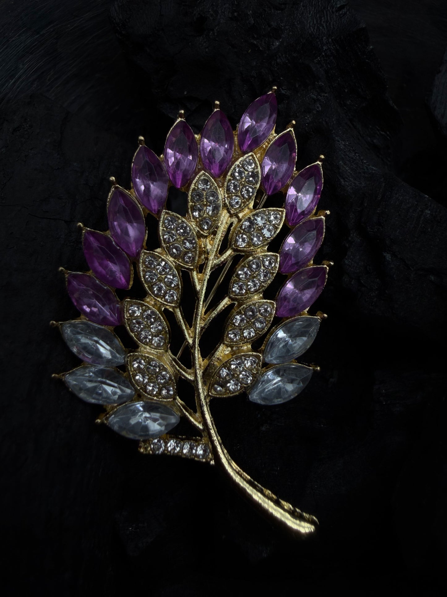 Violet Aura Brooch